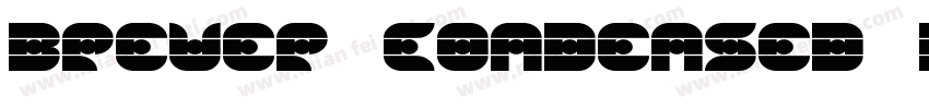 Breuer Condensed Bol字体转换